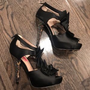 Betsey Johnson Gemstone Heels